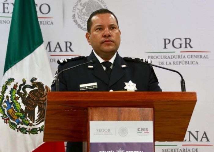 Manelich Castilla Craviotto, comisionado general de la Policía Federal.