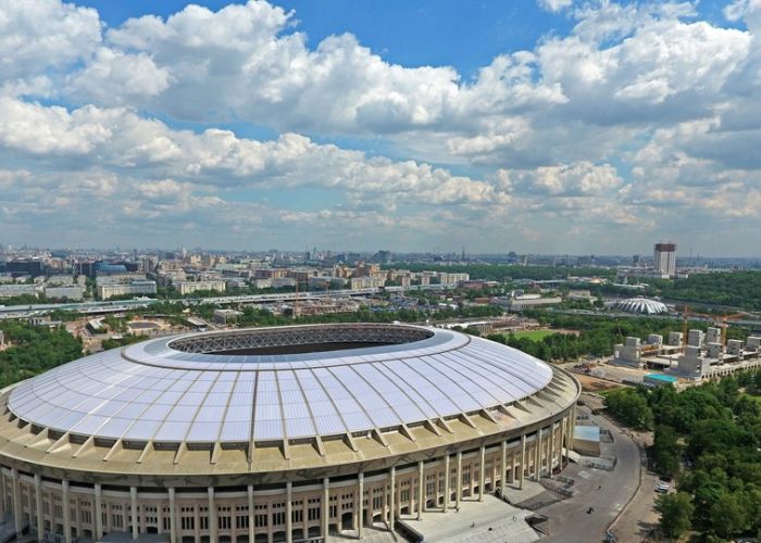El estadio Luzhniki de Moscú será escenario de la inauguración y clausura de la Copa del Mundo 2018. 