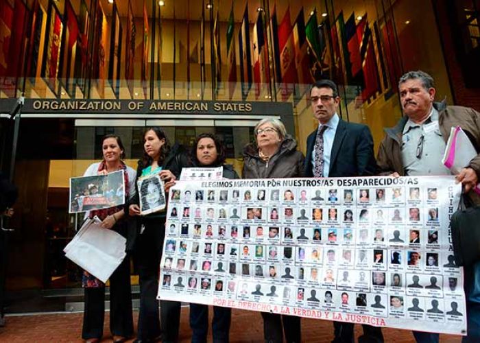La Federación Internacional de los Derechos Humanos hizo dos de las denuncias contra el gobierno mexicano