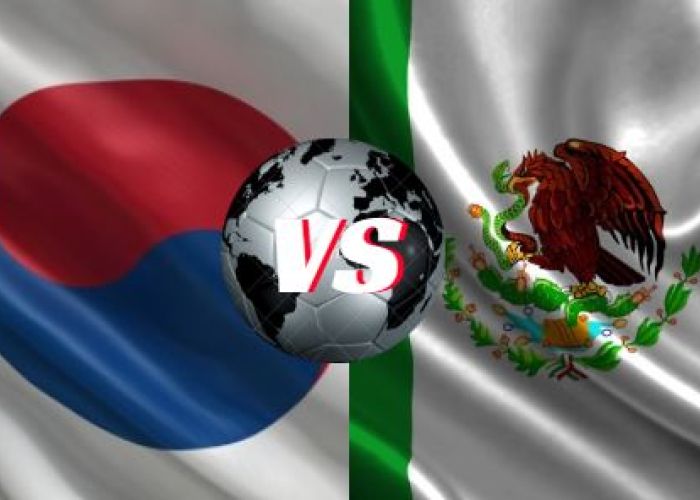 México y Corea del Sur, se verán este sábado 23 de junio a las 10 de la mañana.