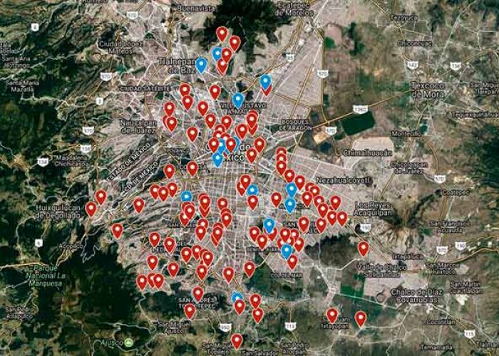 Arena Pública te presenta un mapa con las estadísticas de menores desaparecidos en la CDMX con base en los datos del programa Alerta Amber. 