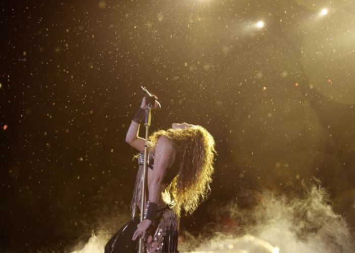 Shakira en el Estadio Azteca por "El Dorado World Tour". (Foto: @shakira)