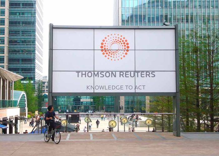 Los resultados financieros de Thomson Reuters en los últimos tres trimestres han sido poco alentadores (Foto: Gordon Joy/Algunos derechos reservados)