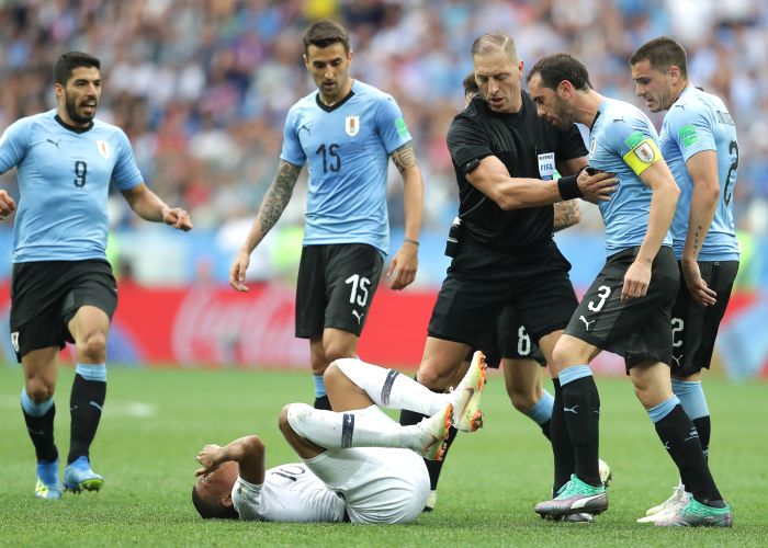 El futbolista uruguayo es intenso en todas las facetas del juego (Foto de THE 18)