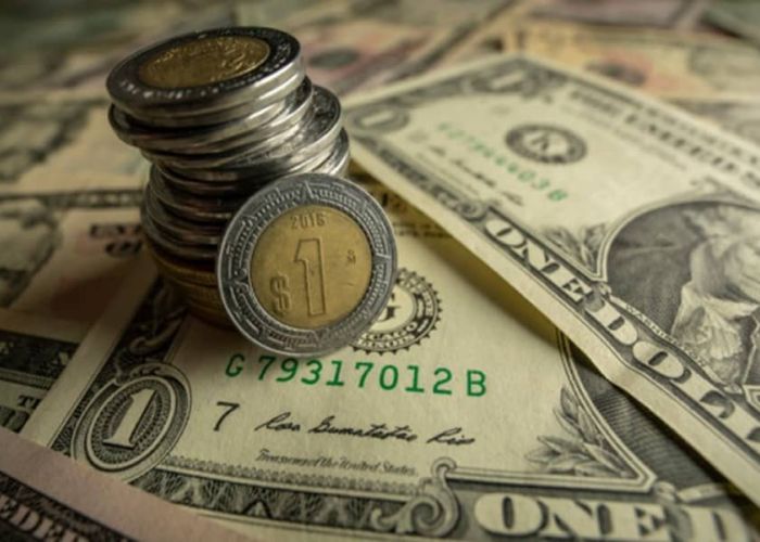 El peso mexicano se ha revaluado frente al dólar