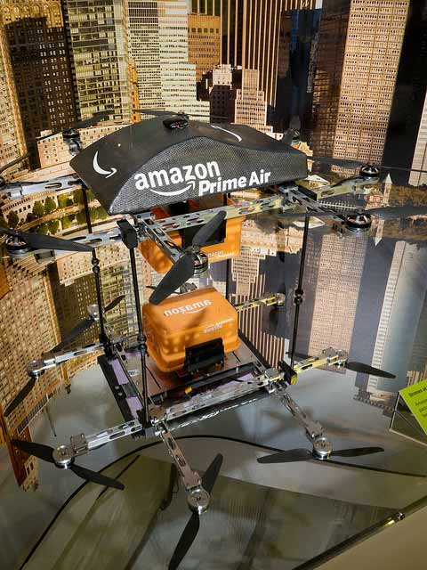 Amazon Drone. Foto: William Warby
