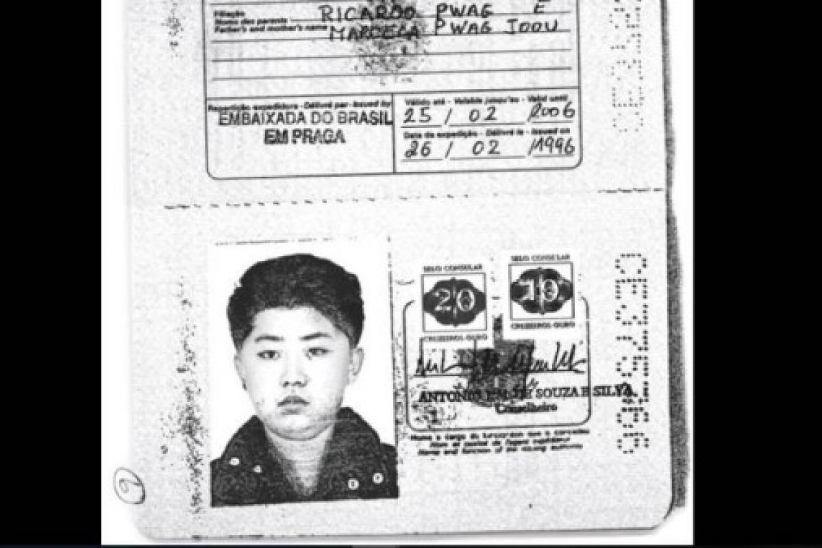 Kim Jong-un utilizó pasaportes brasileños falsos para viajar al occidente Foto: Reuters/ e cree que tenía entre 12 y 14 años cuando se emitió el pasaporte brasileño.