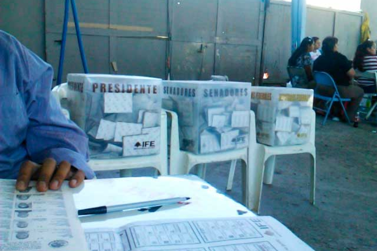 Después de 2006 los mexicanos tienen la narrativa de que si no gana AMLO fue un fraude. Gabriel Flores Romero / algunos derechos reservados. Después de 2006 los mexicanos tienen la narrativa de que si no gana AMLO fue un fraude. Gabriel Flores Romero / algunos derechos reservados.