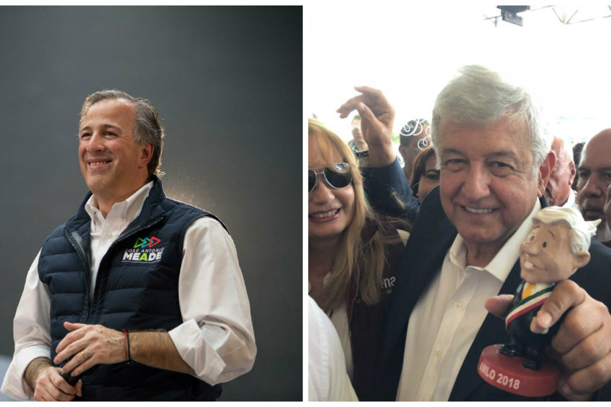 Andrés Manuel López Obrador-José Antonio Meade/Fuente: Twitter @lopezobrador_ y @JoseAMeadeK Andrés Manuel López Obrador-José Antonio Meade/Fuente: Twitter @lopezobrador_ y @JoseAMeadeK