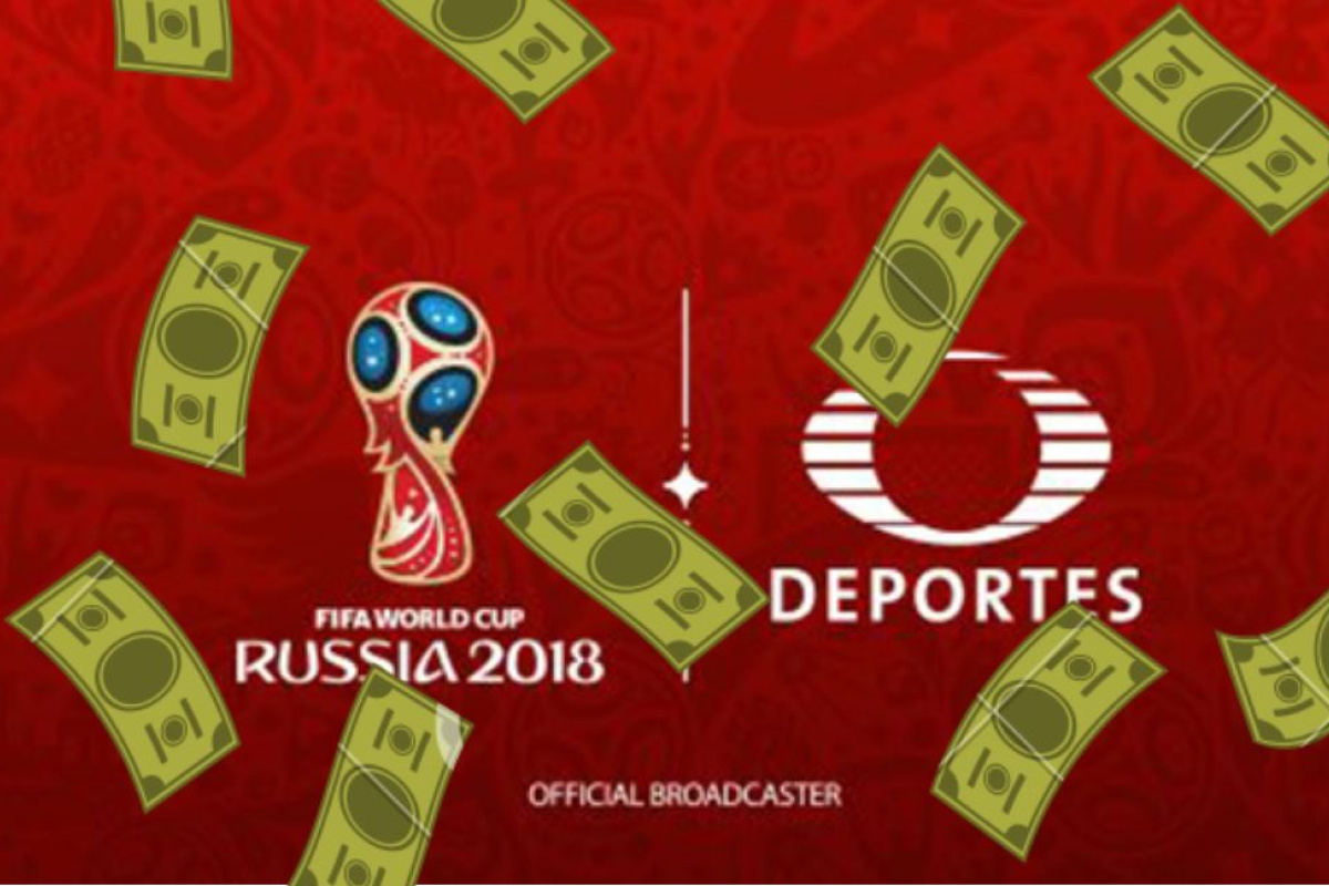 El total de ventas por segmento del segundo trimestre de 2018 de Televisa triplicó lo facturado en el periodo de Alemania 2006. El total de ventas por segmento del segundo trimestre de 2018 de Televisa triplicó lo facturado en el periodo de Alemania 2006.