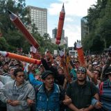 Las apariciones mediáticas de Esteban Moctezuma Barragán no han convencido a la CNTE (Foto: Eneas de Troya)