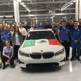 El primer BMW Serie 3 fabricado en la planta de San Luis Potosí (Foto: bmwblog.com).