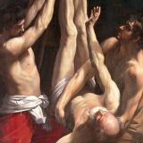 "La crucifixión de San Pedro" de Guido Reni (Foto: Musei Vaticani)