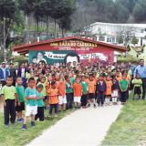 En la comunidad de Loma Bonita se logró que los estudiantes de primaria comieran 14 verduras y cero alimentos ultra procesados dentro de la escuela | Imagen FAO/Fernando Reyes