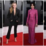 Desde atuendos elegantes, hasta los más extravagantes se pudieron apreciar en la alfombra roja del Staples Center de Los Ángeles durante la ceremonia del Grammy 2019. (foto:TN.com)