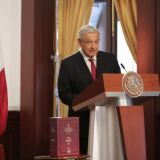 En su tercer informe de gobierno, el presidente López Obrador pronosticó un crecimiento promedio de 5% para los próximos tres años. (Foto: @SEGOB_mx)