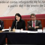 Victoria Rodríguez compareciendo ante la Comisión de Hacienda del Senado. (Foto: @senadomexicano)