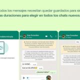 Las nuevas opciones de duración de los mensajes temporales llegarán en las próximas semanas a todos los usuarios. (Foto: WhatsApp) 