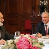 Carlos Slim y López Obrador en Palacio Nacional. (Foto: Presidencia de la República)