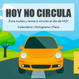 Hoy no Circula en CDMX y EDOMEX. 