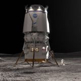 El sistema de aterrizaje lunar de Blue Origin (Foto: Blue Origin)