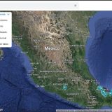 La aplicación de Google solo muestra pronósticos en los estados de Michoacán, Veracruz, Tabasco y Campeche (Foto: Google)