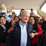 López Obrador en gira por Sonora el 19 de febrero (Foto: lopezobrador.org.mx)