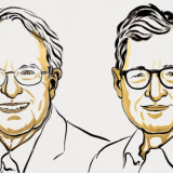 Robert E. Hall y Michael Woodford, Premio Nobel de Economía 2026 (Niklas Elmehed © Nobel Prize Outreach)