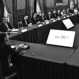 Sheinbaum en reunión con empresarios.