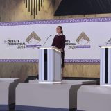 Segundo debate presidencial rumbo a las elecciones 2024.