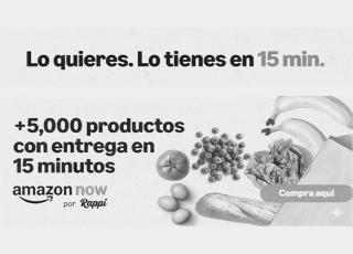 Amazon fortalece alianza con Rappi en México: inicia entregas en 15 minutos