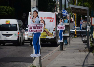 Propaganda electoral (Foto: Ayuntamiento de Cuernavaca)