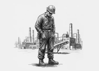 Empleo industrial en crisis.