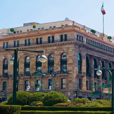Edificio sede de Banxico.