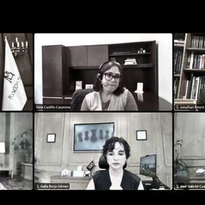 Reunión virtual el 29 agosto. Informe Trimestral de Banxico (Imagen tomada de Youtube)