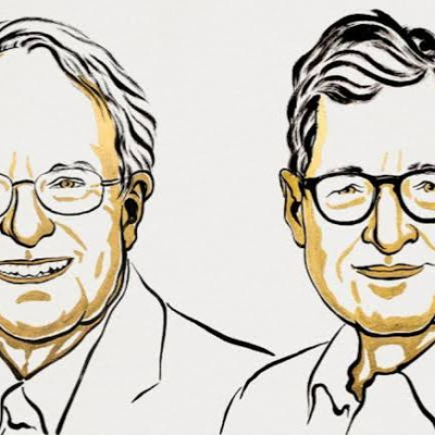 Robert E. Hall y Michael Woodford, Premio Nobel de Economía 2026 (Niklas Elmehed © Nobel Prize Outreach)