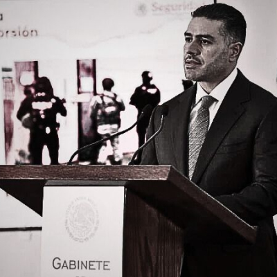 El secretario de Seguridad Pública, Omar García Harfuch.