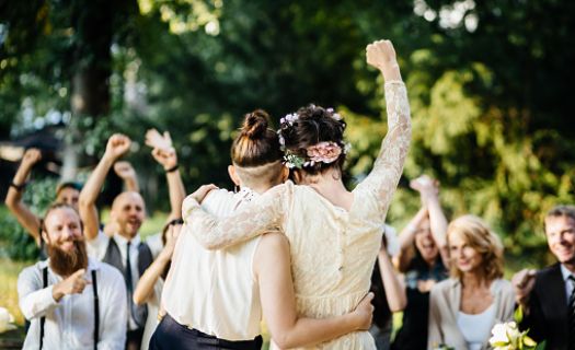 Hoy, el matrimonio y la familia es un derecho para todos los alemanes, sin distinción.