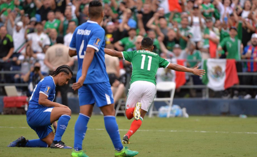 Resultado México vs El Salvador Copa Oro 2017 3-1. 