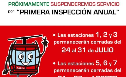 El mexicable suspenderá el servicio para inspeccionar las instalaciones