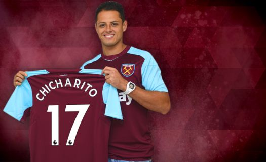 Javier Hernández utilizará el dorsal 17 con los Hammers