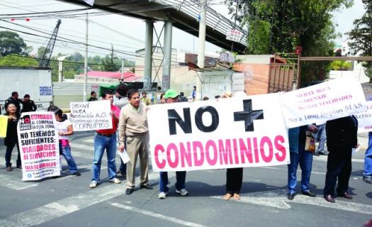 Las nuevas obras generan protestas vecinales, que generalmente no tienen efecto en el gobierno.