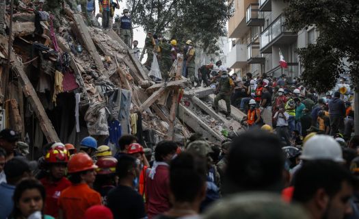 Al mediodía del miércoles se estimaba que la cifra de muertos en la CDMX era de 91. 