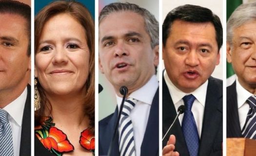 Si se postulan ocho candidatos en las elecciones de 2018 la presidencia se definirá con menos de un tercio de los votantes.