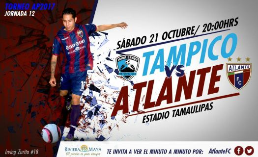 Tampico vs Atlante Ascenso MX en Vivo