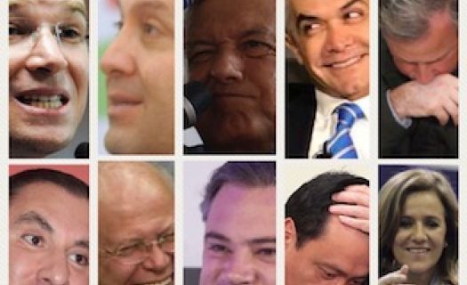 Muy probablemente alguno de estos personajes será el presidente de México el próximo año.