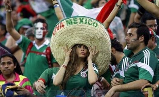 En las tribunas, los mexicanos son protagonistas en cada Copa del Mundo.