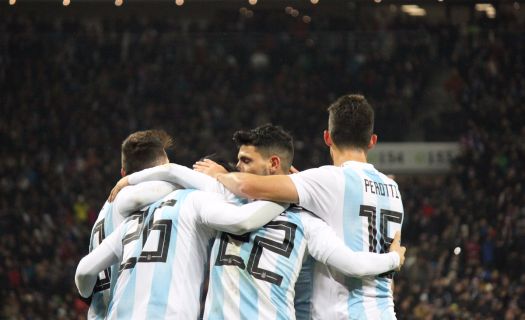 Argentina le gana a Rusia. Foto: Argentina/ Twitter @Argentina