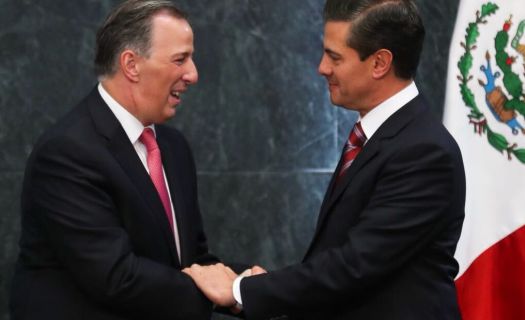 Peña Nieto al fin se decidió y designó a José Antonio Meade como candidato del PRI para relevarlo en Los Pinos.