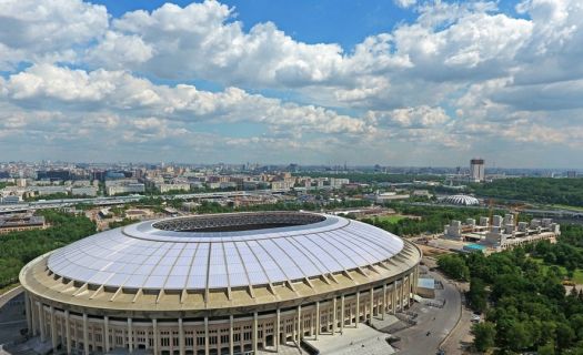 El estadio Luzhniki de Moscú será escenario de la inauguración y clausura de la Copa del Mundo 2018. 